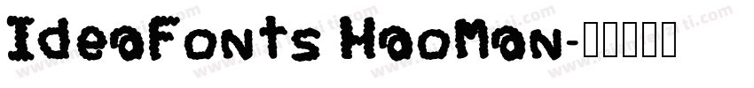 IdeaFonts HaoMan字体转换